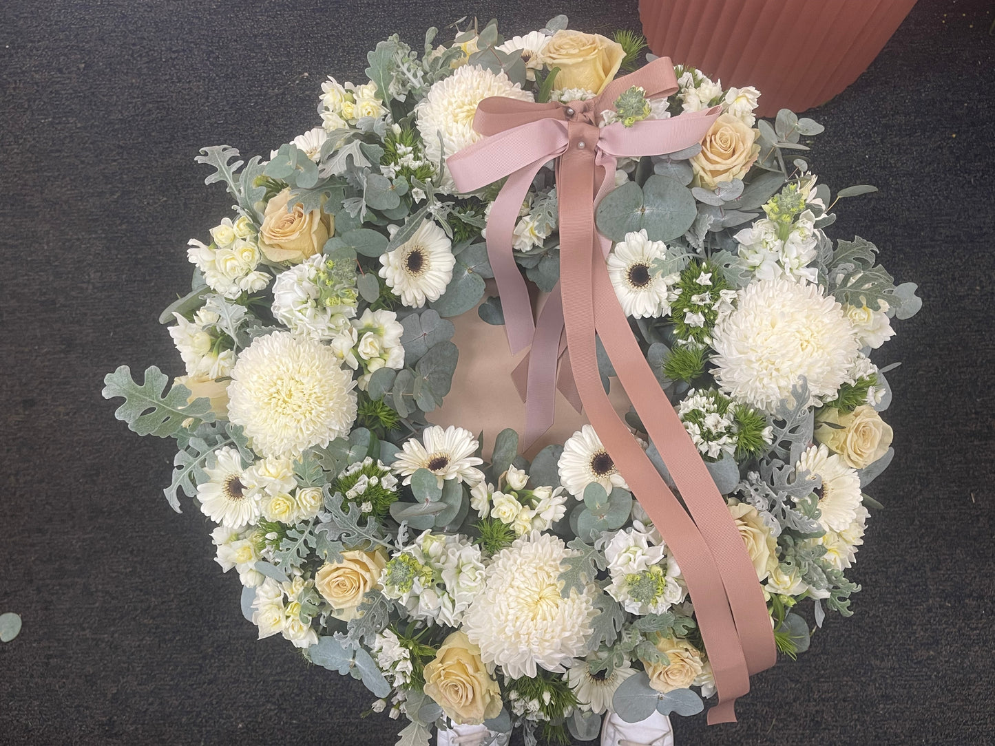 Sympathy wreath