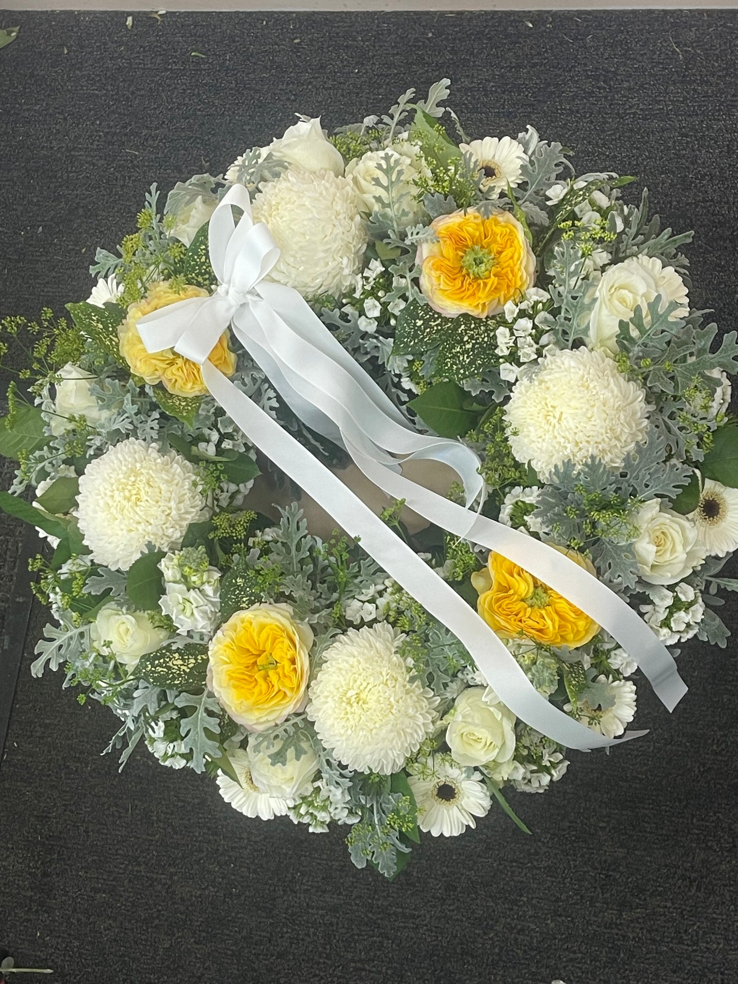 Sympathy wreath