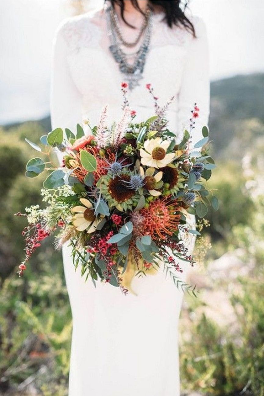 Native bridal bouquet Geelong